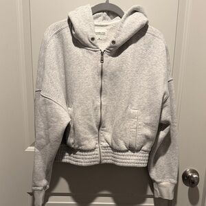 Abercrombie & Fitch Gray Hoodie